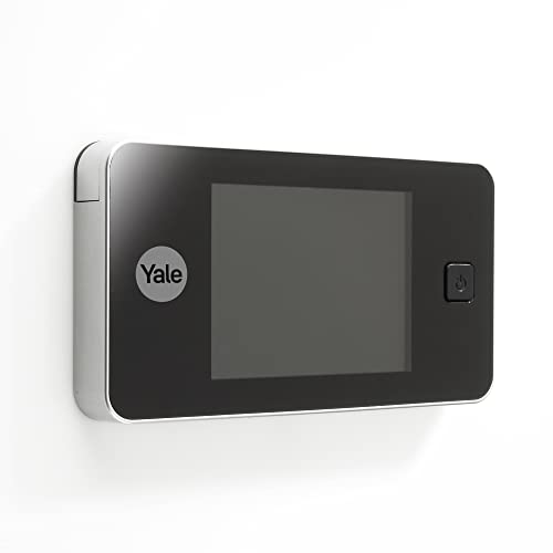 Yale Standard Digitaler Türspion 500 - Live-Ansicht - Hochwertige Kamera - Silber von Yale