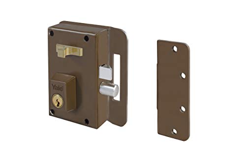 Yale 10DHP Lock 10 Profilzylinder geschmiedet 70x45 mm Rechts, braun, Dornmaß 45 mm von Yale