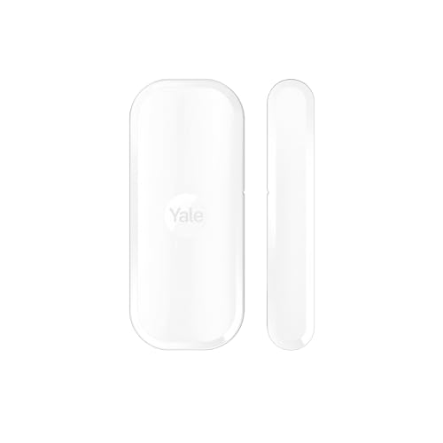 Yale - Innen-Fenster-/Türsensor - Erkennung des Öffnens/Schließens von Fenstern und Türen - Echtzeit-Benachrichtigungen -1 km Reichweite - Kompatibel mit Yale Smart Alarm von Yale