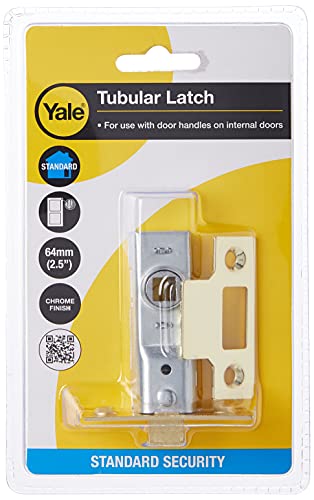 Yale P-M888-PB-64 Falzfalz-Schloss, Messing-Finish, Latch 2.5" von Yale