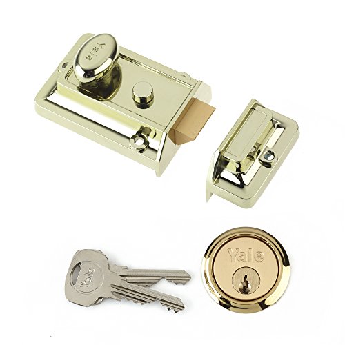 Yale Security 630077105542 Traditioneller Nachtriegel, Standard-Sicherheit, Messing-Finish, 60 mm Yale Security 630077105542 Traditioneller Nachtriegel, Standard-Sicherheit, Messing-Finish, 60 mm von Yale