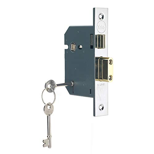 Yale Locks P-M550-CH-65 yalpm550ch25 2,5 Fünf Hebel Einsteckschloss von Yale