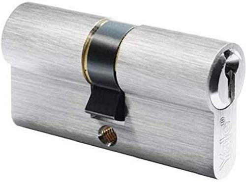 Yale 600-Serie Euro-Profilzylinder – Doppelt/Notfall – 27/35 – Satin-Nickel – Blistermenge 1 Yale 600-Serie Euro-Profilzylinder – Doppelt/Notfall – 27/35 – Satin-Nickel – Blistermenge 1 von Yale