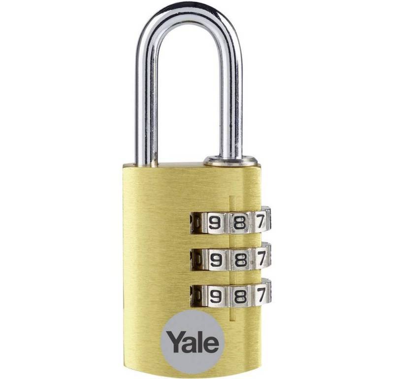 Yale Vorhängeschloss Alu Zahlenschloss 20 mm von Yale