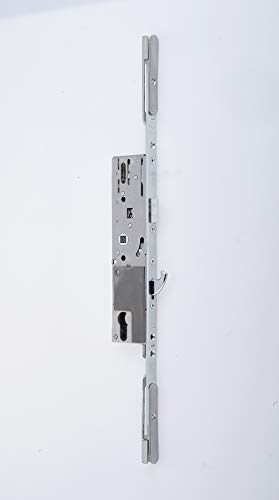 Yale YDM-PRO-TMBR16-35 Doormaster Professional Mehrpunkt-Ersatz-Türschloss, 35 mm Dornmaß, 16 mm Stulpmaß, Stahl-Finish, geeignet für Holz- und Verbundtüren von Yale