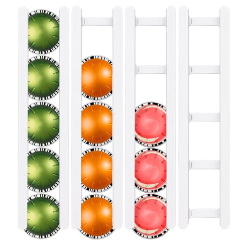 Yallmie Kaffeekapsel Halterung Wand, 7.5*24.5Cm Kaffee Kapselhalter 4 Rows Kapseln Halterung Wand Kaffeekapselhalter Wand FüR 20 StüCk Geeignet FüR KüChenwäNde Und SchräNke Yallmie Kaffeekapsel Halterung Wand, 7.5*24.5Cm Kaffee Kapselhalter 4 Rows Kapseln Halterung Wand Kaffeekapselhalter Wand FüR 20 StüCk Geeignet FüR KüChenwäNde Und SchräNke von Yallmie