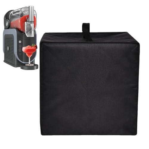 Yallmie Slush Maschine Staubschutzhülle, 48x17x43cm Abdeckung Für Ninja Slushie Maschine FS301/FS301C/FS300, 600D Oxford Tuch Wasserdicht Tasche für Ninja Slush Maschine Abdeckung, Schwarz Yallmie Slush Maschine Staubschutzhülle, 48x17x43cm Abdeckung Für Ninja Slushie Maschine FS301/FS301C/FS300, 600D Oxford Tuch Wasserdicht Tasche für Ninja Slush Maschine Abdeckung, Schwarz von Yallmie