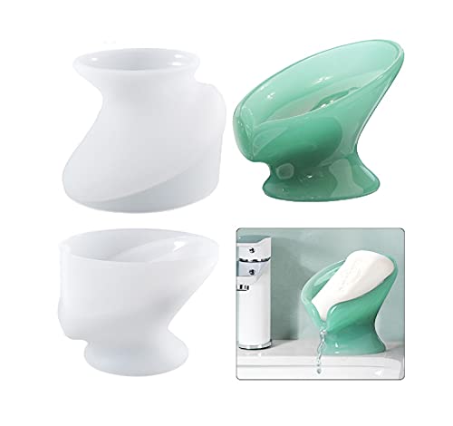 Yalulu Seifenschale Silikonformen Gießform Epoxidharz Formen, Seifenhalter DIY Gießharz Resin Casting Formen Seifen Box Gießformen für Home Decoration Kunsthandwerk Yalulu Seifenschale Silikonformen Gießform Epoxidharz Formen, Seifenhalter DIY Gießharz Resin Casting Formen Seifen Box Gießformen für Home Decoration Kunsthandwerk von Yalulu