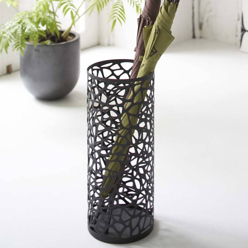 Regenschirmständer Design schwarz rund Yamazaki Home "Nest" 19x46cm von Yamazaki