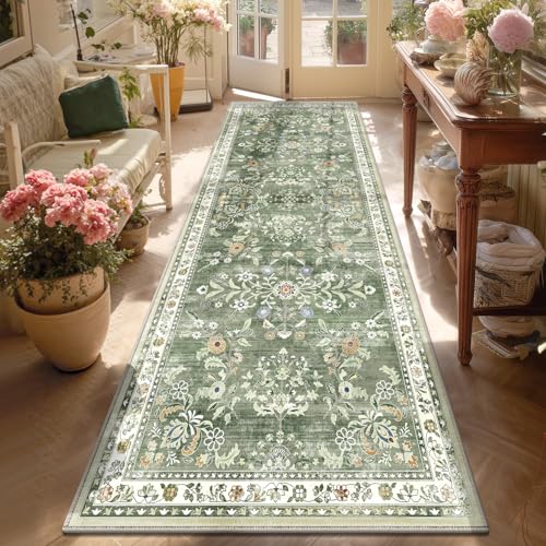 Yamaziot Waschbarer Teppich, 7,6 x 12,7 cm, klein, rutschfest, Boho-Läufer, für Schlafzimmer, Schlafzimmer, Küche, Eingang, Grün Yamaziot Waschbarer Teppich, 7,6 x 12,7 cm, klein, rutschfest, Boho-Läufer, für Schlafzimmer, Schlafzimmer, Küche, Eingang, Grün von Yamaziot