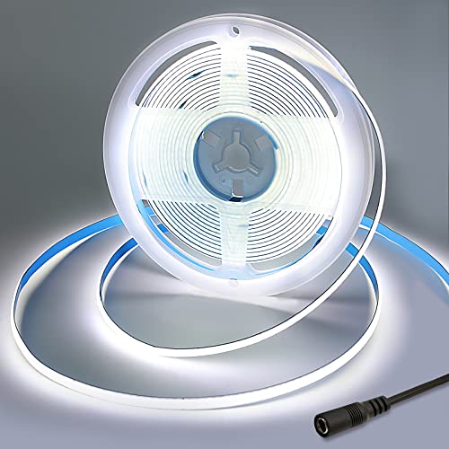 Yamlten DC 3.5m 12V COB LED Streifen,6000KKaltes Weiß,ip20 Nicht wasserdicht 320LEDs LED Strip,flexibles LED Band für TV Hintergrundbeleuchtung,Schrank,Schlafzimmer.(Stromversorgung schließt aus) Yamlten DC 3.5m 12V COB LED Streifen,6000KKaltes Weiß,ip20 Nicht wasserdicht 320LEDs LED Strip,flexibles LED Band für TV Hintergrundbeleuchtung,Schrank,Schlafzimmer.(Stromversorgung schließt aus) von Yamlten