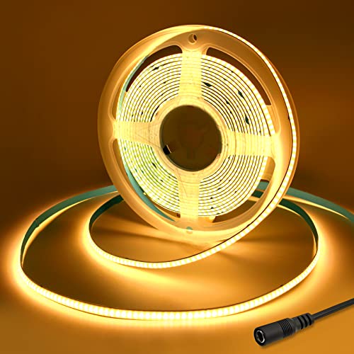 Yamlten DC 4.5m 12V COB LED Streifen,3000K Warmweiss,ip20 Nicht wasserdicht 320LEDs LED Strip,flexibles LED Band für TV Hintergrundbeleuchtung,Schrank,Schlafzimmer.(Stromversorgung schließt aus) Yamlten DC 4.5m 12V COB LED Streifen,3000K Warmweiss,ip20 Nicht wasserdicht 320LEDs LED Strip,flexibles LED Band für TV Hintergrundbeleuchtung,Schrank,Schlafzimmer.(Stromversorgung schließt aus) von Yamlten