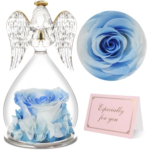 Yamonic Ewige Rose Engel Geschenke für Frauen,Engel Figur Geschenke für Mama,Ewige Rose im Glas Geschenke für Oma,Schutzengel Geschenk Weihnachten,Geburtstagsgeschenk für Frauen, Muttertagsgeschenke Yamonic Ewige Rose Engel Geschenke für Frauen,Engel Figur Geschenke für Mama,Ewige Rose im Glas Geschenke für Oma,Schutzengel Geschenk Weihnachten,Geburtstagsgeschenk für Frauen, Muttertagsgeschenke von Yamonic