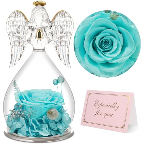 Yamonic Ewige Rose Engel Geschenke für Frauen,Engel Figur Geschenke für Mama,Ewige Rose im Glas Geschenke für Oma,Schutzengel Geschenk Weihnachten,Geburtstagsgeschenk für Frauen, Muttertagsgeschenke Yamonic Ewige Rose Engel Geschenke für Frauen,Engel Figur Geschenke für Mama,Ewige Rose im Glas Geschenke für Oma,Schutzengel Geschenk Weihnachten,Geburtstagsgeschenk für Frauen, Muttertagsgeschenke von Yamonic