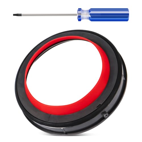 YanBan Staubbehälter Oben, Fester Dichtungsring, Ersatz, kompatibel mit Dyson Cyclone V10 SV12 Staubsauger, Staubeimer/Schmutzbecher von YanBan