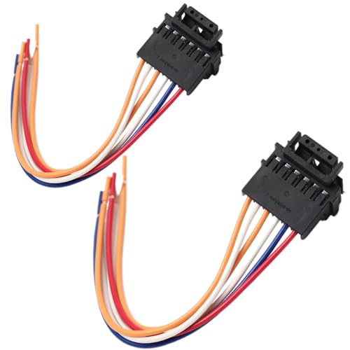 YananAC 2 Stücke Kabelbaum-Reparatursatz Taillight Wiring Harness Wire Connector Fit for Kangoo I Scenic I Clio II Espace III Logan Taillight Lamp Holder Connector Socket VWA4341969 von YananAC