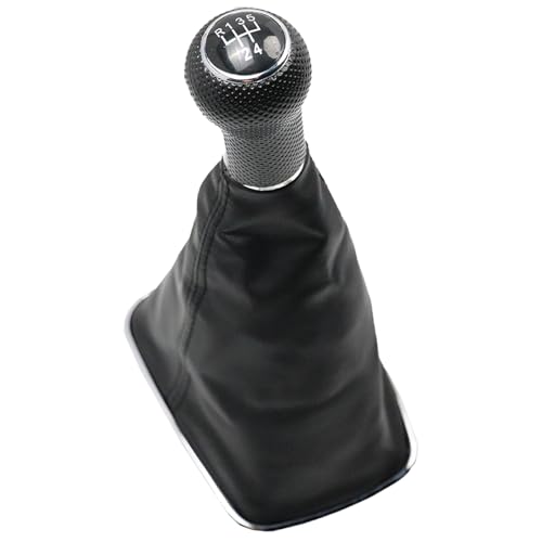 YananAC 5 Gang Schwarz Schalthebel Schaltsack Schaltmanschette 23mm 1J0711113 para Golf 4 IV B0ra Rahmen Knauf Plug Play Ersatzteil Schaltknauf YananAC 5 Gang Schwarz Schalthebel Schaltsack Schaltmanschette 23mm 1J0711113 para Golf 4 IV B0ra Rahmen Knauf Plug Play Ersatzteil Schaltknauf von YananAC