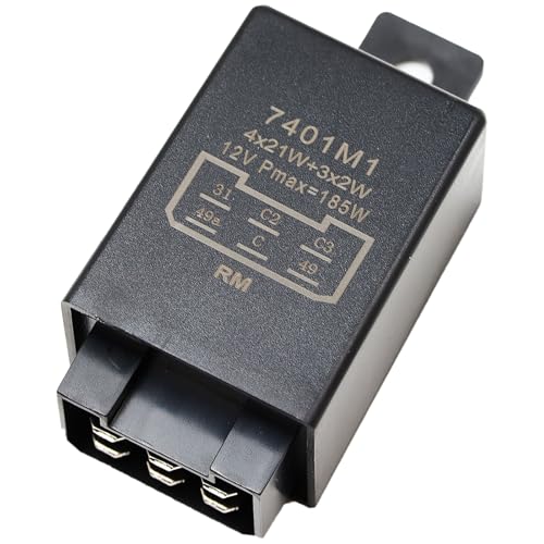 YananAC 6-Polig Blinkgeber 12V 21W Blinkerrelais Traktor Blinkgeber Relais für Traktor Schlepper Oldtimer Pkws Lkws Baumaschinen Blinkrelais 4DN008768-031/131 286390070 X830030061000 YananAC 6-Polig Blinkgeber 12V 21W Blinkerrelais Traktor Blinkgeber Relais für Traktor Schlepper Oldtimer Pkws Lkws Baumaschinen Blinkrelais 4DN008768-031/131 286390070 X830030061000 von YananAC