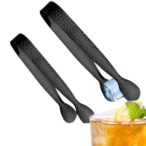 2 Eiszange, Süßigkeiten Zange Küche | ZuckerzangeKlein Servierzange - Edelstahl Eiszange Set Candybar Zangen Für Hochzeit Bar Party von Yanayi