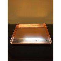 Kupfer Papierablage Seitlicher Laden Schreibtisch Aktenhalter, Small Space Design, Corporate Office von YanceyDesigns