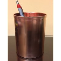 Kupfer-Stifthalter, Schreibtisch-Zubehör, Stifthalter Für Schreibtisch, Geschenk Zum 7 von YanceyDesigns