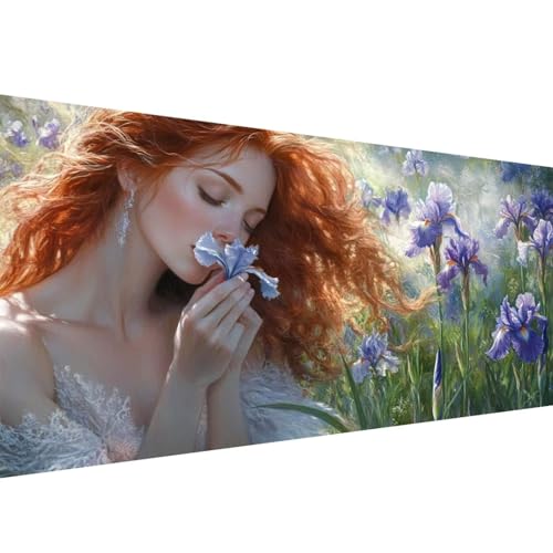 Diamond Painting Erwachsene Blume, Frau Diamant Painting Bilder 100x200cm, DIY Cross Stickerei Diamant Malerei Kits für Erwachsene und Kinder, Mosaikherstellung Bastelset für Herbst Wanddeko W1-320 Diamond Painting Erwachsene Blume, Frau Diamant Painting Bilder 100x200cm, DIY Cross Stickerei Diamant Malerei Kits für Erwachsene und Kinder, Mosaikherstellung Bastelset für Herbst Wanddeko W1-320 von Yanefaei