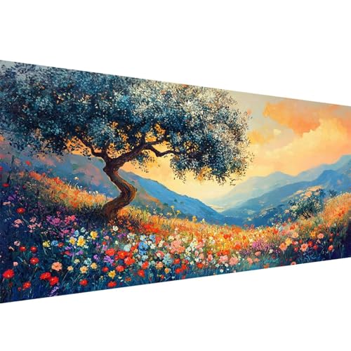 Diamond Painting Landschaft 5D Baum Diamant Painting Bilder Erwachsene und Anfänger, Diamant Malerei Bastelset Erwachsene, DIY Mosaikherstellung Basteln für Geschenke und Wanddeko, 40x80cm W1-311 Diamond Painting Landschaft 5D Baum Diamant Painting Bilder Erwachsene und Anfänger, Diamant Malerei Bastelset Erwachsene, DIY Mosaikherstellung Basteln für Geschenke und Wanddeko, 40x80cm W1-311 von Yanefaei