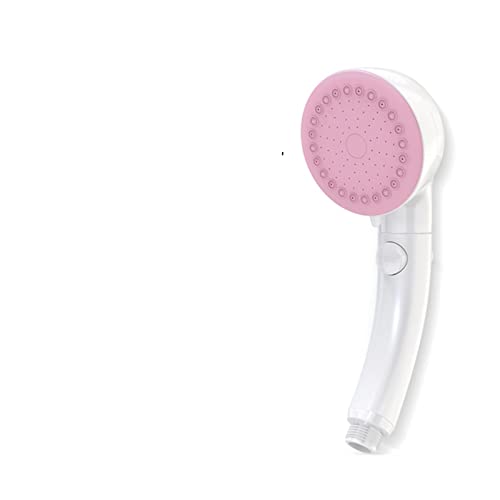 SPA-Regenduschkopf, Handbrause, multifunktional, verstellbar, Hochdruck-Duschkopf, wassersparend, Spa-Duschkopf (Farbe: Pink Shower Set 4) von YangMY