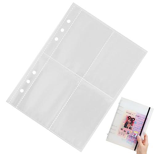 Yangguang A5 Fotokartenhüllen - Kpop Photocard Holder Book Binder, A5 Foto Karten Hüllen, Fotokarten-Album, Mini Fotoalbum, Durchscheinend Frosted Binder Mini Fotoalbum Für Jungen Und Mädchen von Yangguang