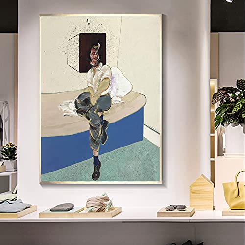 Berühmter Künstler Francis Bacon Abstraktes „Study of Red Pope“-Leinwandgemälde, Poster und Druck für Raumdekoration, Wandkunst, Dekoration, 50 x 70 cm, rahmenlos von Yangld