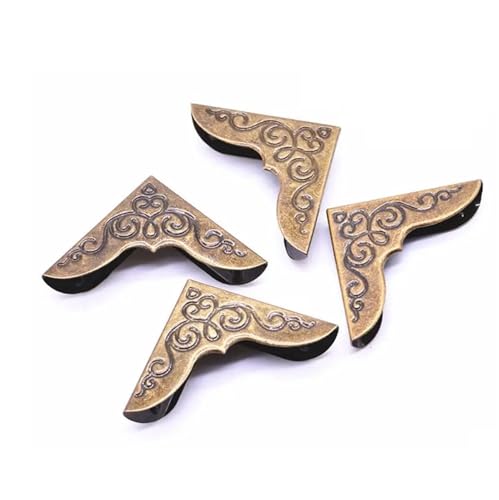 Fotoecken, Ornament, Metall, Metall, Basteln, Schmuckkästchen, Fotorahmen, Buchecken, Menüordner, Eckschutz, Scrapbooking, Alben, Bronzefarben, 400 Stück Fotoecken, Ornament, Metall, Metall, Basteln, Schmuckkästchen, Fotorahmen, Buchecken, Menüordner, Eckschutz, Scrapbooking, Alben, Bronzefarben, 400 Stück von Yangshe