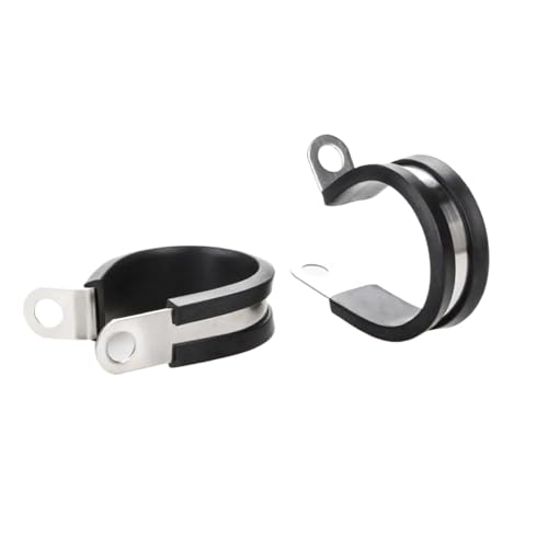 Jubilee Clips 44pcs Kabelschellen Sortiment Kit, Edelstahl Gummi Kissen Rohrschellen für Rohr, Ladeluftkühler Jubilee Clips 44pcs Kabelschellen Sortiment Kit, Edelstahl Gummi Kissen Rohrschellen für Rohr, Ladeluftkühler von Yangshe