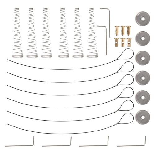 Torriegel 10 Sets Federschloss Zubehör Metall Toröffner Spanner Kabel Kit Zaun Tür Zugseil Verstellbarer Riegel Outdoor Torriegel 10 Sets Federschloss Zubehör Metall Toröffner Spanner Kabel Kit Zaun Tür Zugseil Verstellbarer Riegel Outdoor von Yangshe