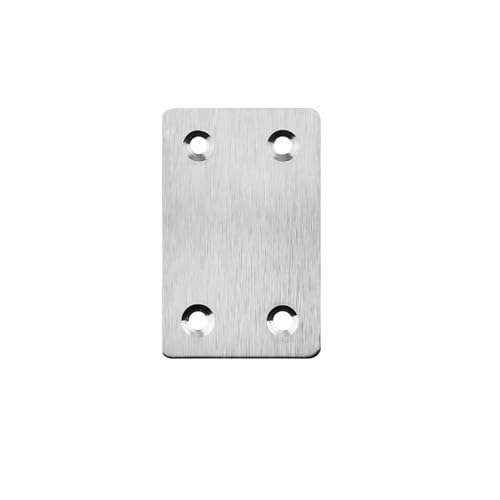 Winkelklammern, Edelstahl, flache Halterungen, Metall, gerade, 20 Stück Winkelklammern, Edelstahl, flache Halterungen, Metall, gerade, 20 Stück von Yangshe