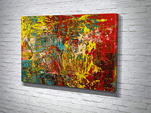 Yangxiaolei Leinwand Bilder Werke Art Raster von Gerhard Richter Modern Schwarz Weiß Love Bilder Wandbilder Posterset, für Wohnzimmer, Schlafzimmer Deko 80x120cm Ungerahmt von Yangxiaolei