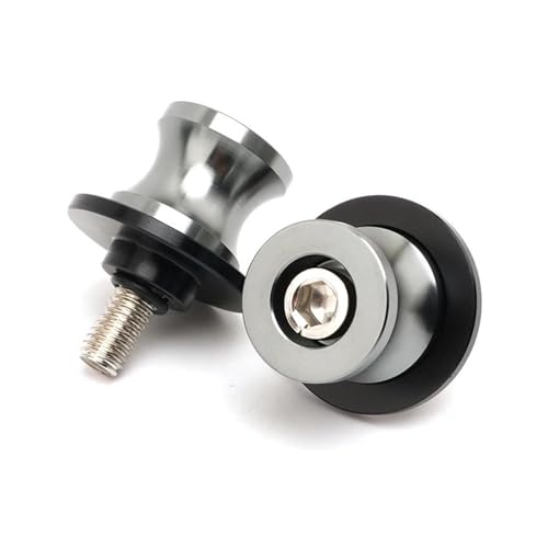 Motorrad-Schwingarm-Spulenschieber Für Yzfr7 YZF R7 2021 2022 2023 2024 Motorrad Zubehör 6MM Schwinge Spulen Slider Schraube Stehen(Titan) von YaniJydQ