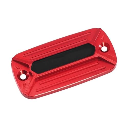 YaniJydQ Bremsflüssigkeitsbehälter Motorrad-Vorderradbremsbehälterdeckel Flüssigkeitsbehälterdeckel Ölbecherdeckel Für CBF600 CBF1000 CBF500 CBF 600 1000(Rot,CBF600) von YaniJydQ