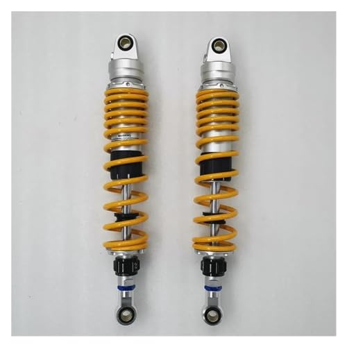 YaniJydQ Federstoßdämpfer 2 Stück 320 Mm 330 Mm 340 Mm 350 Mm 360 Mm 370 Mm 380 Mm 390 Mm 400 Mm Motorrad-Stoßdämpfer Hinten Für KH100 KH125 RS100 RS125 XL500S(350MM-O) von YaniJydQ