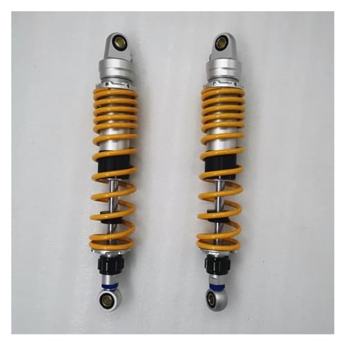 YaniJydQ Federstoßdämpfer 2 Stück 320 Mm 330 Mm 340 Mm 350 Mm 360 Mm 370 Mm 380 Mm 390 Mm 400 Mm Motorrad-Stoßdämpfer Hinten Für KH100 KH125 RS100 RS125 XL500S(360MM-O) von YaniJydQ