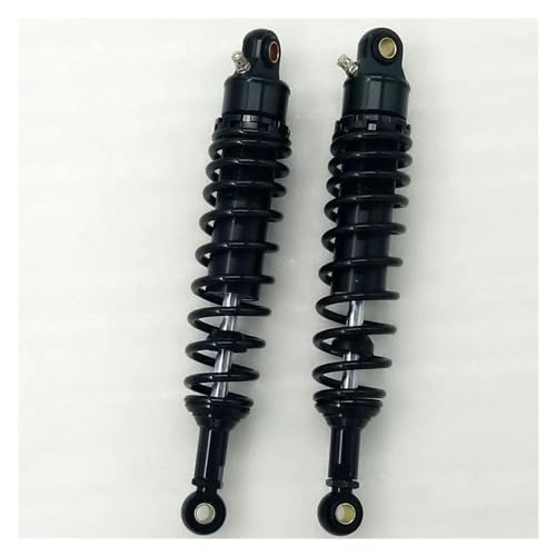 YaniJydQ Federstoßdämpfer 2 Stück 7 Mm Feder Universal 320 Mm 340 Mm Motorrad-Stickstoff-Stoßdämpfer Hinten Für H-da Cb400 Ya-ha(Schwarz,340MM) von YaniJydQ