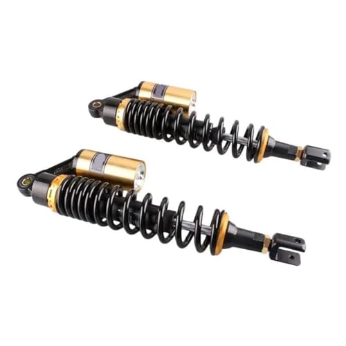 YaniJydQ Federstoßdämpfer 27-mm-Gabel, 7-mm-Feder, 395-mm-400-mm-Motorrad-Luftstoßdämpfer Für H-da Forza 350 2021(400mm) von YaniJydQ