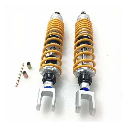 YaniJydQ Federstoßdämpfer 27mm Gabel 375MM 380MM Feder 7mm Motorrad Stoßdämpfer Für H-da Ya-ha Ka-saki Dirt Bikes Gokart ATV(380MM) von YaniJydQ