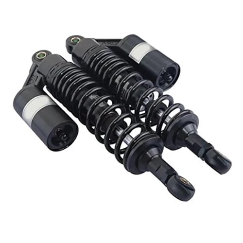 YaniJydQ Federstoßdämpfer 320mm 330mm 340mm Motorrad Luft Stoßdämpfer Hinterradaufhängung Für H-DA Cx500 Xjr400 GSX750 CB400 TRX250R 450R 400ER(340mm) von YaniJydQ