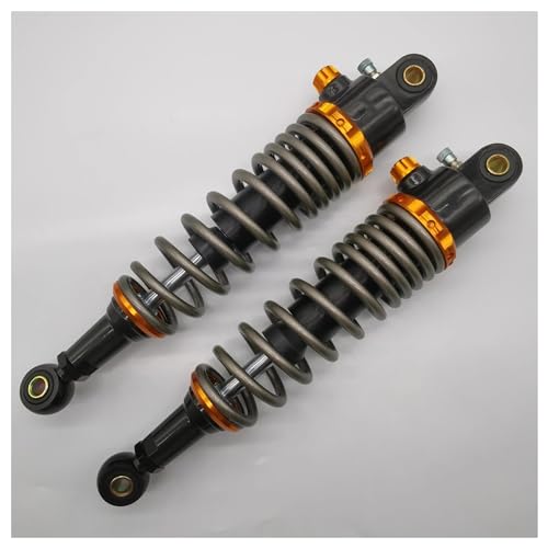 YaniJydQ Federstoßdämpfer 7mm Feder Universal 320mm /330mm/340mm/350mm/360mm Motorrad Stoßdämpfer Für H-DA YA-HA KA-SAKI(A,350mm) von YaniJydQ