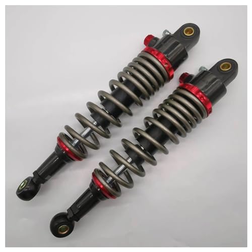 YaniJydQ Federstoßdämpfer 7mm Feder Universal 320mm /330mm/340mm/350mm/360mm Motorrad Stoßdämpfer Für H-DA YA-HA KA-SAKI(C,350mm) von YaniJydQ