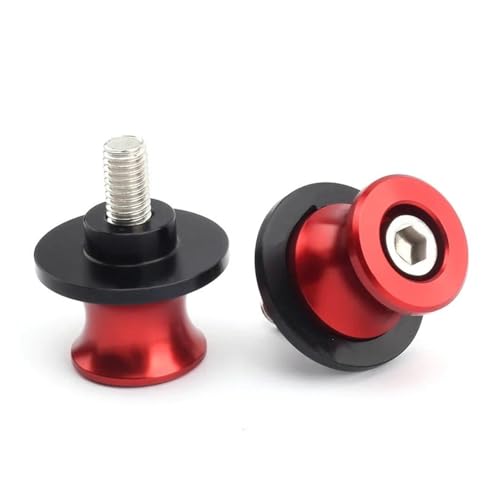 YaniJydQ Motorrad-Schwingarm-Spulenschieber Für 450MT 450 MT Mt Motorrad Zubehör Schwinge Spulen Sliders Stand Schrauben Schaukel Arm(Rot) von YaniJydQ