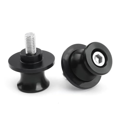YaniJydQ Motorrad-Schwingarm-Spulenschieber Für 450MT 450 MT Mt Motorrad Zubehör Schwinge Spulen Sliders Stand Schrauben Schaukel Arm(Schwarz) von YaniJydQ