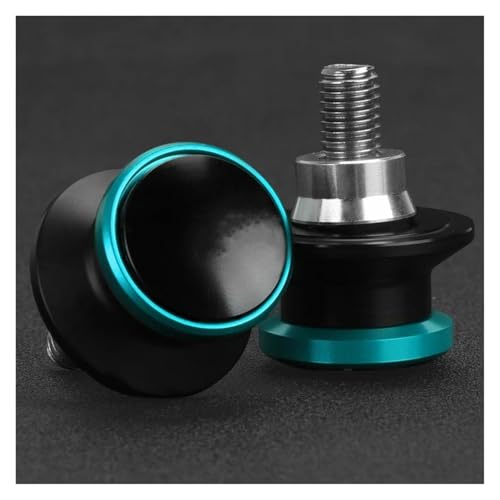 YaniJydQ Motorrad-Schwingarm-Spulenschieber Für 650 GT 650GT GT650 2016-2024 2023 2022 2021 2020 2019 2018 Motorrad M10 Schrauben Schwinge Spulen Sliders Schaukel Schraube(Light Blue,B) von YaniJydQ