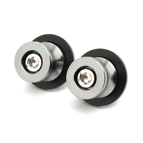 YaniJydQ Motorrad-Schwingarm-Spulenschieber Für DesertX Desert X Desert-X 2022 2023 8MM Motorrad Schwinge Stand Schraube Schwinge Spulen Sliders Stand Schrauben(Titan) von YaniJydQ