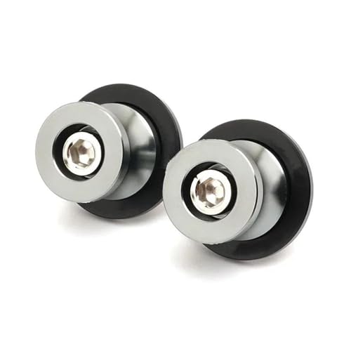 YaniJydQ Motorrad-Schwingarm-Spulenschieber Für MT-03 MT 03 Motorrad Zubehör M6 Schwinge Spulen Sliders Stand Schrauben Schaukel Arm(Titan) von YaniJydQ